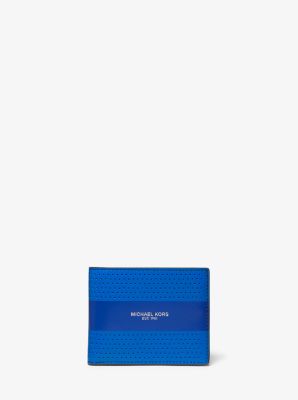 michael kors wallet blue