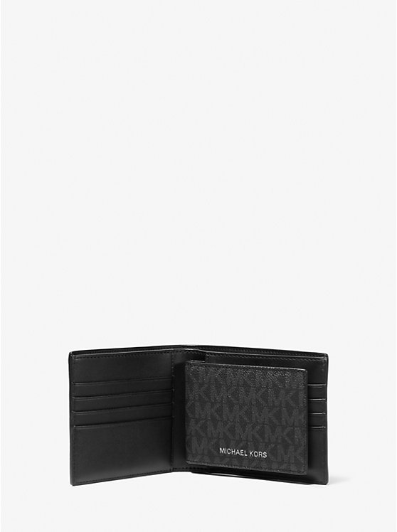 Cooper Logo Billfold Wallet With Passcase image number 1