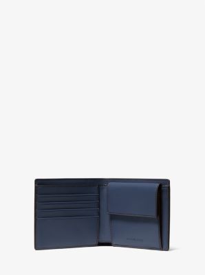 Michael kors crossgrain leather hot sale wallet