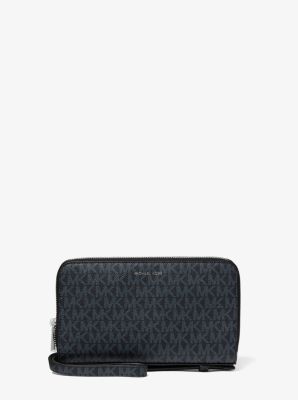 michael michael kors logo smartphone wristlet