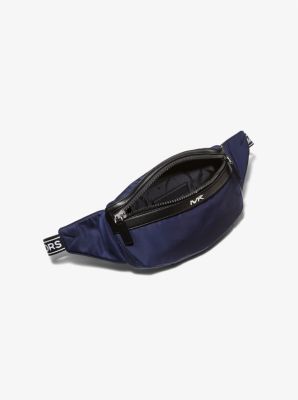 Kent Logo Tape Nylon Gabardine Belt Bag