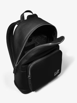Michael Kors, Bags, Medium Slim Backpack Black Leather Michael Kors  Backpack