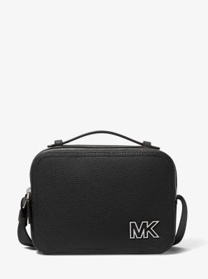 Michael Kors Cooper Pebbled Leather Utility Crossbody Messenger Bag