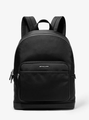 Michael Kors Navy Blue/Black Nylon and Leather Kent Backpack