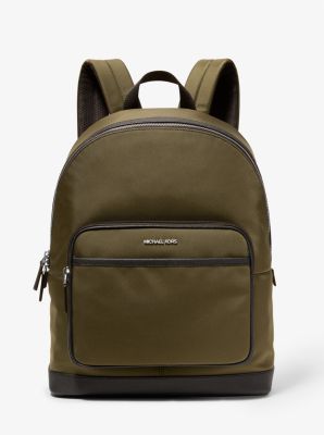 Michael Kors Kent Nylon Backpack in Green One Size