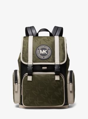 Michael 2024 Kors Kent Neylon Jacquard Backpack