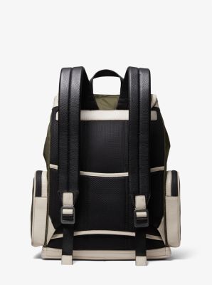 Kent Logo Jacquard Nylon Utility Backpack | Michael Kors [US]