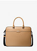 Cooper Textured Faux Leather Briefcase image number 0