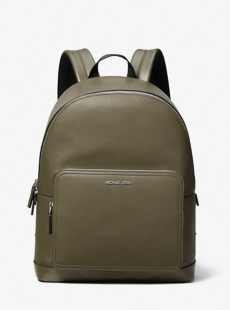Michaelkors Cooper Faux Leather Commuter Backpack,OLIVE