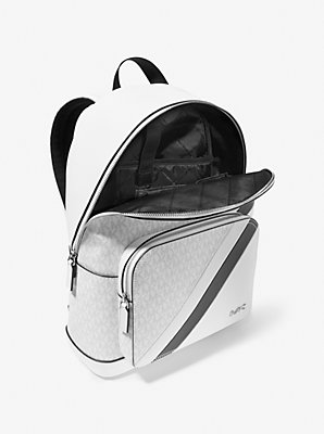 Cooper Logo and Striped Backpack