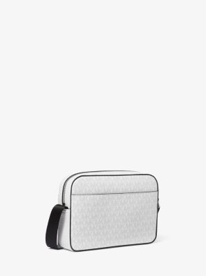 Cooper Logo and Striped Crossbody Bag image number 2