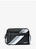 Cooper Logo and Striped Crossbody Bag image number 0