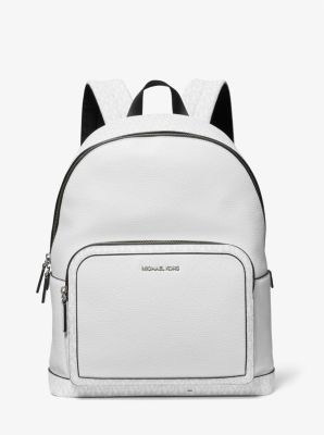 Cooper Pebbled Leather and Signature Logo Backpack image number 0