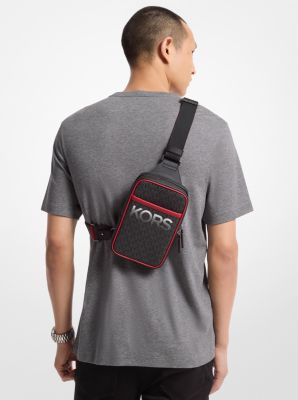 Cooper Medium KORS Logo Sling Pack