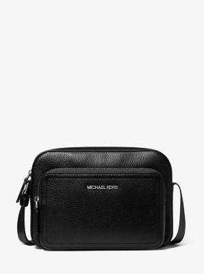 Cooper Pebbled Leather Utility Crossbody Bag Michael Kors