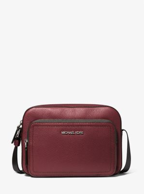 Cooper Pebbled Leather Utility Crossbody Bag