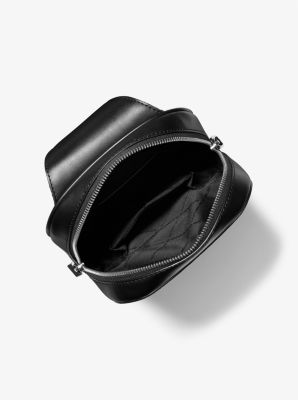 Cooper Slim Pebbled Leather Commuter Sling Pack | Michael