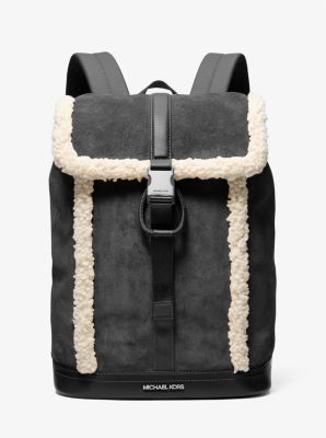 Cooper Suede and Sherpa Backpack