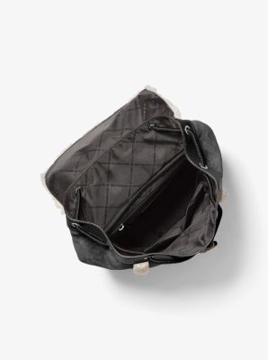 Cooper Suede and Sherpa Backpack