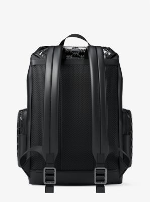 Cooper Medium Metallic Logo Debossed Backpack