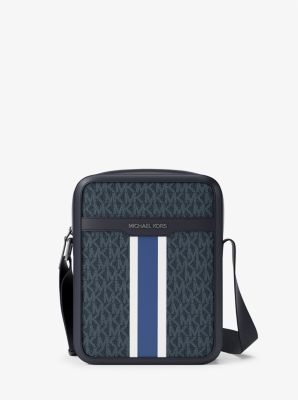 Cooper Striped Signature Logo Flight Bag