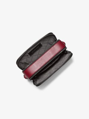 Cooper Signature Logo Crossbody Bag in CEREZA | Michael Kors