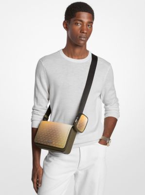 Bandolera Cooper pequeña ombré con logotipo exclusivo y estuche