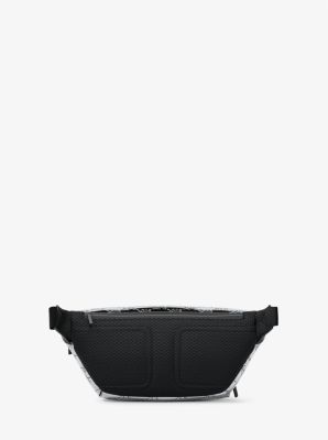 Cooper Medium Metallic Logo Debossed Utility Sling Pack