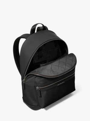 Lautner Nylon Dome Backpack in BLACK | Michael Kors