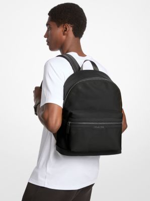 Lautner Nylon Dome Backpack in BLACK | Michael Kors
