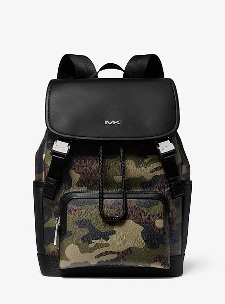 Cooper Camouflage Logo Backpack - BROWN/BLACK - 37F9LCOB2V