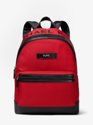 mk logo backpack