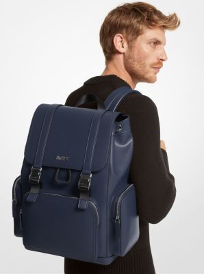 Michael Kors Blue/Black Nylon and Leather Kent Backpack Michael Kors | The  Luxury Closet