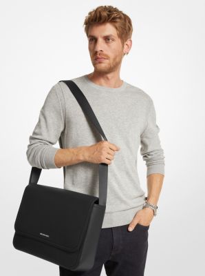 Calvin Klein Utility Messenger Bag in Black for Men