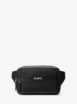 Pre-owned Michael Kors Backpack Men Hudson 33u2lhdb2l Black Lined Interior  Knapsack