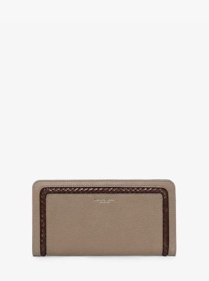 Michael kors deals taupe wallet