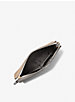 Cooper Logo Stripe and Faux Leather Wristlet image number 1
