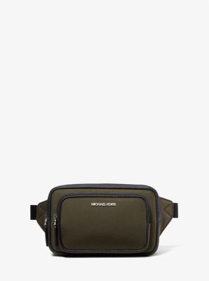 Michael Kors Unisex Cooper Pebbled Leather Commuter Slingpack Backpack