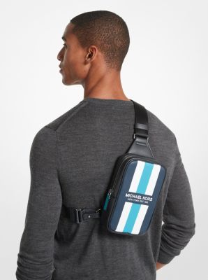 Cooper Medium Striped Sling Pack