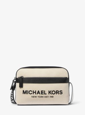 Michael Kors Cooper Cotton Canvas Utility Crossbody Bag - Women's Bags