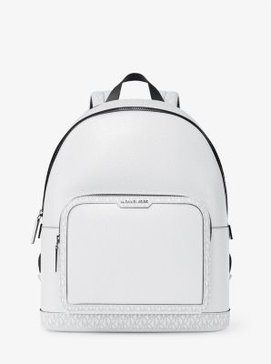 Cooper Medium Pebbled Leather and Signature Logo Commuter Backpack