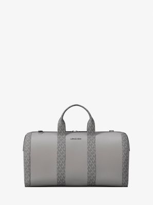Bolso de viaje Cooper de piel granulada con logotipo exclusivo