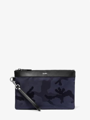 Kent Nylon Camo Jacquard Pouch