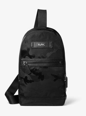 michael kors kent camo backpack