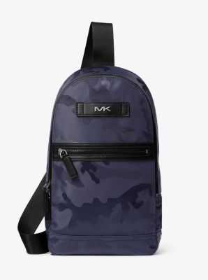 Kent Camo Jacquard Sling Pack | Michael Kors