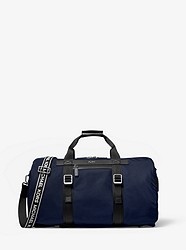 Kent Medium Nylon Convertible Duffle Bag - INDIGO/WHT - 37S0SKNN4C