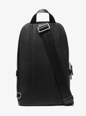 Michael Kors Cooper Commuter Sling Pack Embossed