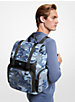 Cooper Printed Denim and Leather Backpack image number 3