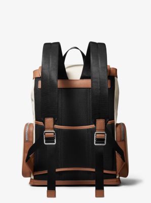 Cooper Two-Tone Canvas Backpack