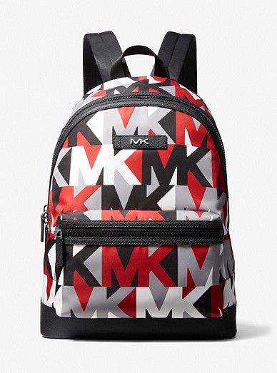 Cooper Graphic Logo Woven Backpack | Michael Kors